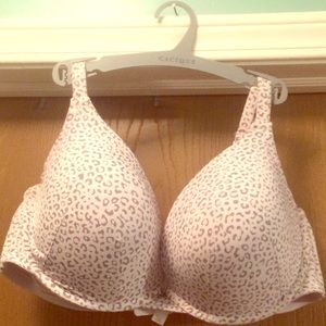 Famous satin boost plunge bra.